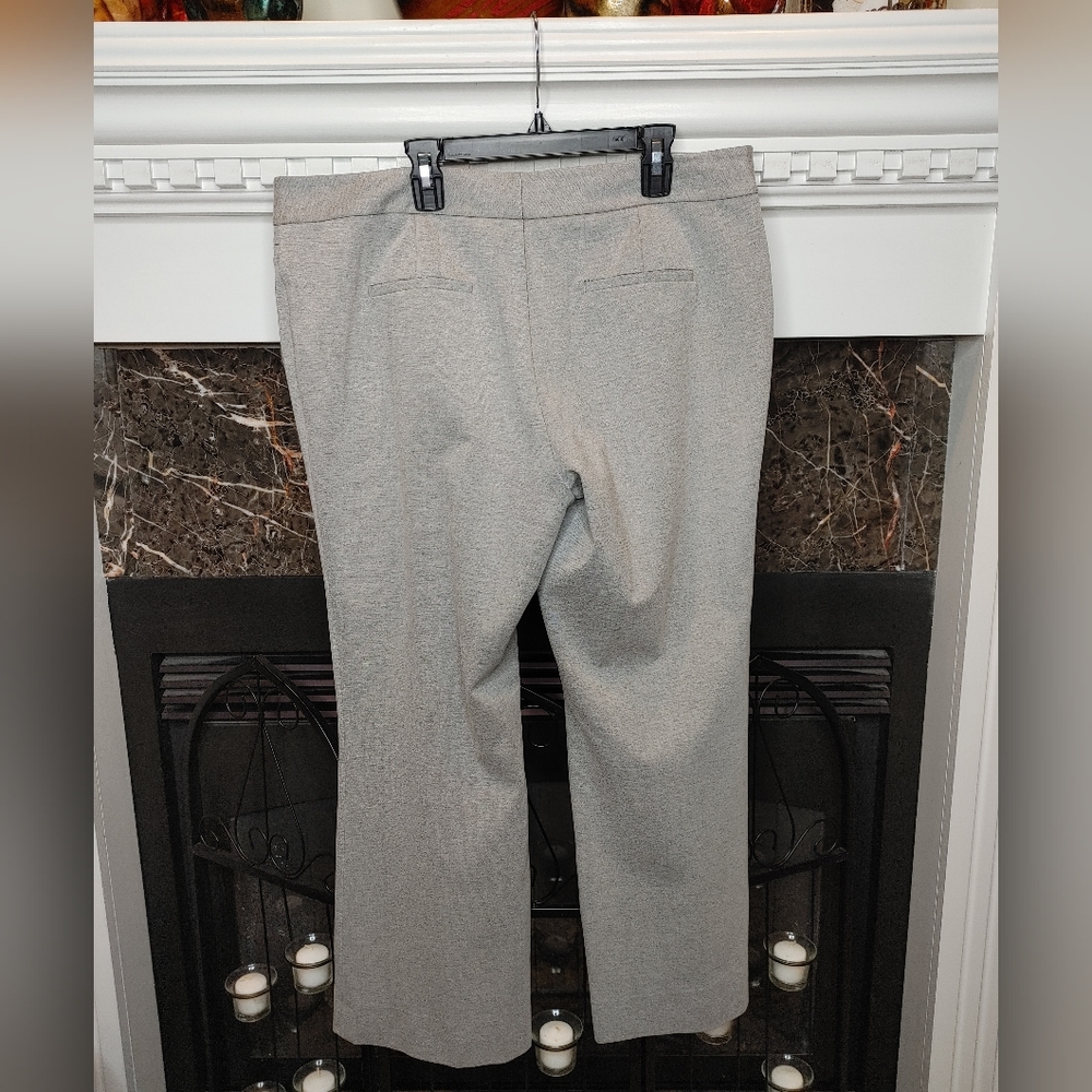 Calvin Klein Women's Slim Front Pant, Gray 14 - Picture 5 of 15